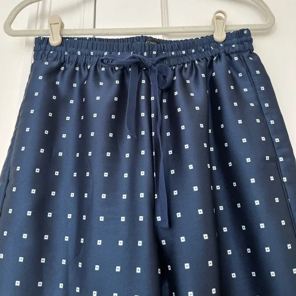 J. Crew Navy and Red Wide Leg Pants - Picture 3 of 3